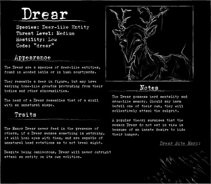 "Drear"